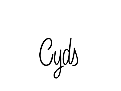 This is the best signature style for the Cyds name. Also you like these signature font (Angelique-Rose-font-FFP). Mix name signature. Cyds signature style 5 images and pictures png
