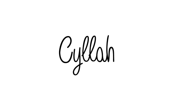 Check out images of Autograph of Cyllah name. Actor Cyllah Signature Style. Angelique-Rose-font-FFP is a professional sign style online. Cyllah signature style 5 images and pictures png