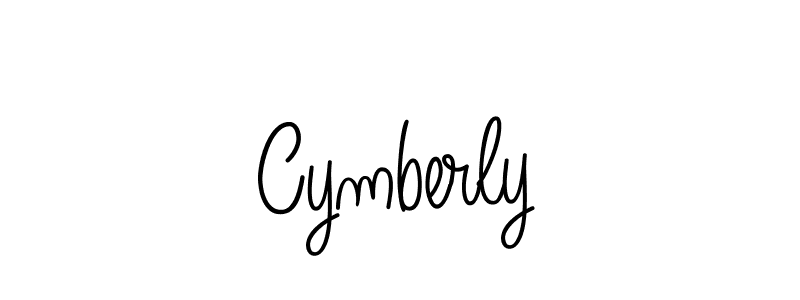 Also we have Cymberly name is the best signature style. Create professional handwritten signature collection using Angelique-Rose-font-FFP autograph style. Cymberly signature style 5 images and pictures png