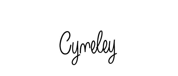 How to Draw Cyneley signature style? Angelique-Rose-font-FFP is a latest design signature styles for name Cyneley. Cyneley signature style 5 images and pictures png