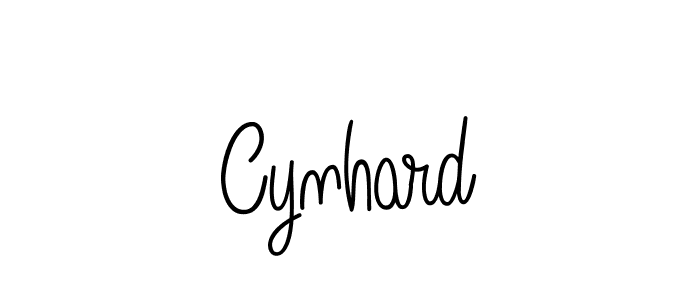 Create a beautiful signature design for name Cynhard. With this signature (Angelique-Rose-font-FFP) fonts, you can make a handwritten signature for free. Cynhard signature style 5 images and pictures png