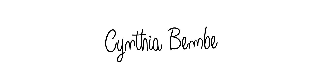 Once you've used our free online signature maker to create your best signature Angelique-Rose-font-FFP style, it's time to enjoy all of the benefits that Cynthia Bembe name signing documents. Cynthia Bembe signature style 5 images and pictures png