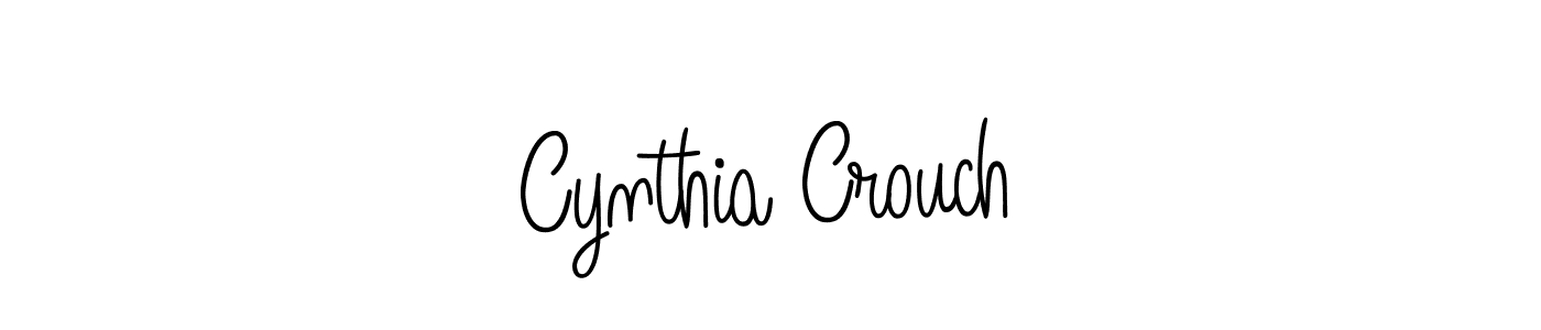 Make a beautiful signature design for name Cynthia Crouch. Use this online signature maker to create a handwritten signature for free. Cynthia Crouch signature style 5 images and pictures png