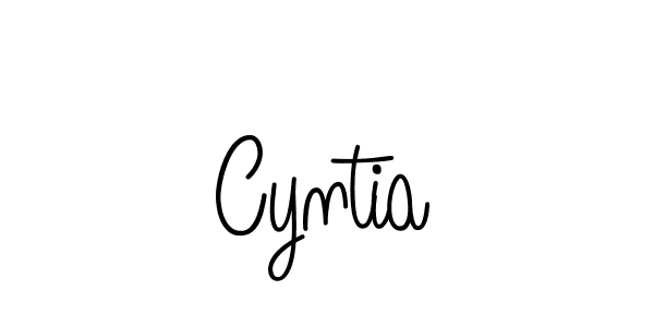 Make a beautiful signature design for name Cyntia. Use this online signature maker to create a handwritten signature for free. Cyntia signature style 5 images and pictures png