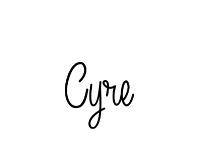 Create a beautiful signature design for name Cyre. With this signature (Angelique-Rose-font-FFP) fonts, you can make a handwritten signature for free. Cyre signature style 5 images and pictures png