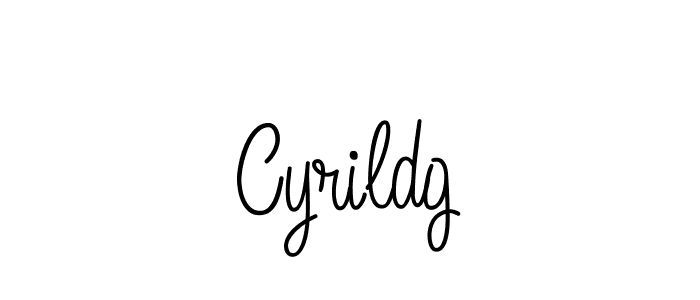 Design your own signature with our free online signature maker. With this signature software, you can create a handwritten (Angelique-Rose-font-FFP) signature for name Cyrildg. Cyrildg signature style 5 images and pictures png
