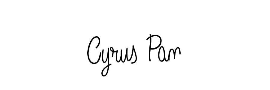 The best way (Angelique-Rose-font-FFP) to make a short signature is to pick only two or three words in your name. The name Cyrus Pan include a total of six letters. For converting this name. Cyrus Pan signature style 5 images and pictures png
