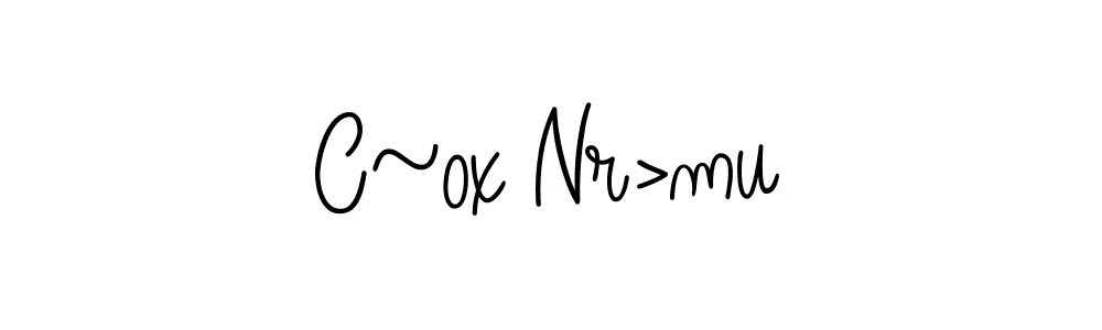 How to make C~ox Nr>mu name signature. Use Angelique-Rose-font-FFP style for creating short signs online. This is the latest handwritten sign. C~ox Nr>mu signature style 5 images and pictures png