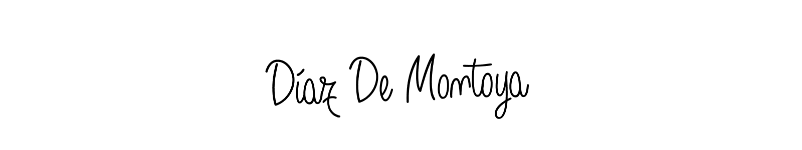 Check out images of Autograph of Díaz De Montoya name. Actor Díaz De Montoya Signature Style. Angelique-Rose-font-FFP is a professional sign style online. Díaz De Montoya signature style 5 images and pictures png