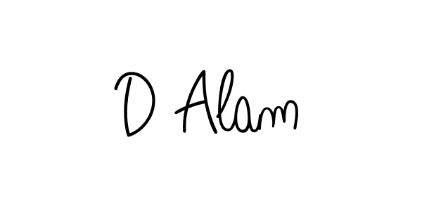 if you are searching for the best signature style for your name D Alam. so please give up your signature search. here we have designed multiple signature styles  using Angelique-Rose-font-FFP. D Alam signature style 5 images and pictures png