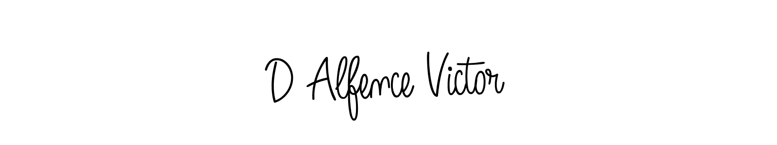 Best and Professional Signature Style for D Alfence Victor. Angelique-Rose-font-FFP Best Signature Style Collection. D Alfence Victor signature style 5 images and pictures png