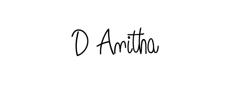 Make a short D Anitha signature style. Manage your documents anywhere anytime using Angelique-Rose-font-FFP. Create and add eSignatures, submit forms, share and send files easily. D Anitha signature style 5 images and pictures png
