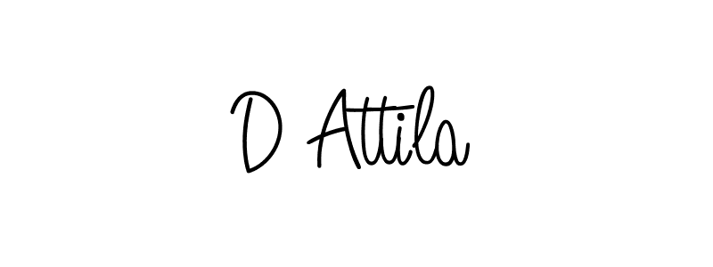 Once you've used our free online signature maker to create your best signature Angelique-Rose-font-FFP style, it's time to enjoy all of the benefits that D Attila name signing documents. D Attila signature style 5 images and pictures png