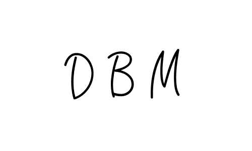 Make a beautiful signature design for name D B M. Use this online signature maker to create a handwritten signature for free. D B M signature style 5 images and pictures png