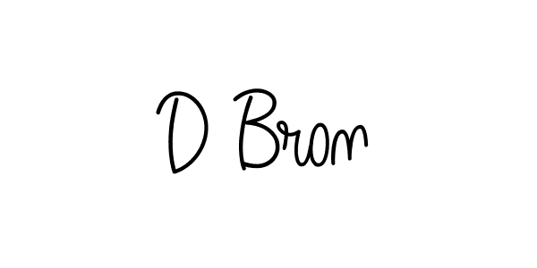 How to Draw D Bron signature style? Angelique-Rose-font-FFP is a latest design signature styles for name D Bron. D Bron signature style 5 images and pictures png