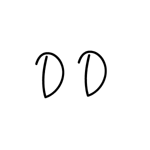 The best way (Angelique-Rose-font-FFP) to make a short signature is to pick only two or three words in your name. The name D D include a total of six letters. For converting this name. D D signature style 5 images and pictures png