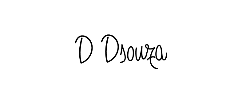 Make a beautiful signature design for name D Dsouza. Use this online signature maker to create a handwritten signature for free. D Dsouza signature style 5 images and pictures png