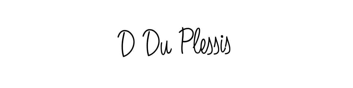 Make a beautiful signature design for name D Du Plessis. Use this online signature maker to create a handwritten signature for free. D Du Plessis signature style 5 images and pictures png