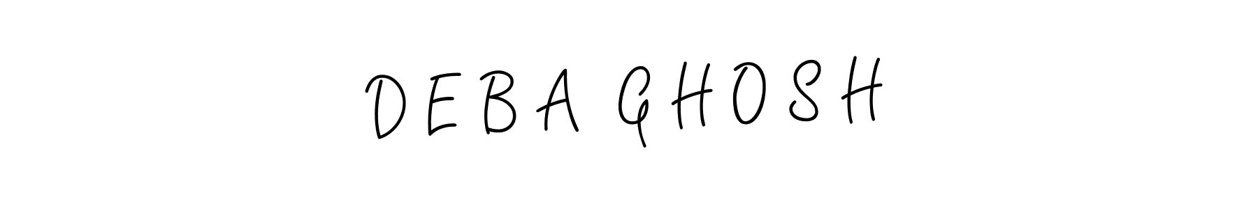 Make a beautiful signature design for name D E B A  G H O S H. Use this online signature maker to create a handwritten signature for free. D E B A  G H O S H signature style 5 images and pictures png
