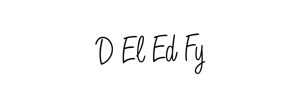 if you are searching for the best signature style for your name D El Ed Fy. so please give up your signature search. here we have designed multiple signature styles  using Angelique-Rose-font-FFP. D El Ed Fy signature style 5 images and pictures png