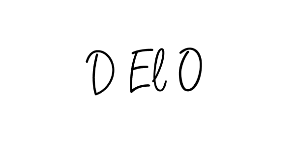 How to Draw D El O signature style? Angelique-Rose-font-FFP is a latest design signature styles for name D El O. D El O signature style 5 images and pictures png