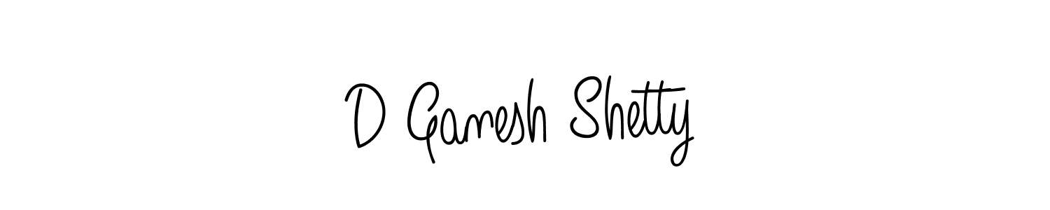 Make a beautiful signature design for name D Ganesh Shetty. Use this online signature maker to create a handwritten signature for free. D Ganesh Shetty signature style 5 images and pictures png