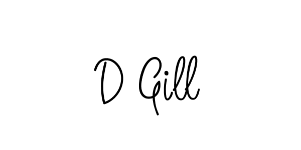 How to make D Gill signature? Angelique-Rose-font-FFP is a professional autograph style. Create handwritten signature for D Gill name. D Gill signature style 5 images and pictures png