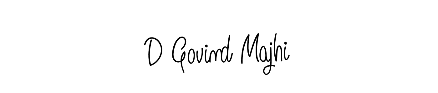 if you are searching for the best signature style for your name D Govind Majhi. so please give up your signature search. here we have designed multiple signature styles  using Angelique-Rose-font-FFP. D Govind Majhi signature style 5 images and pictures png