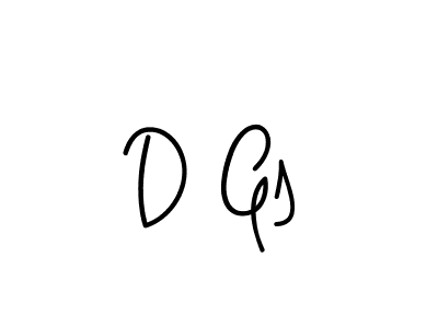 Also we have D Gs name is the best signature style. Create professional handwritten signature collection using Angelique-Rose-font-FFP autograph style. D Gs signature style 5 images and pictures png