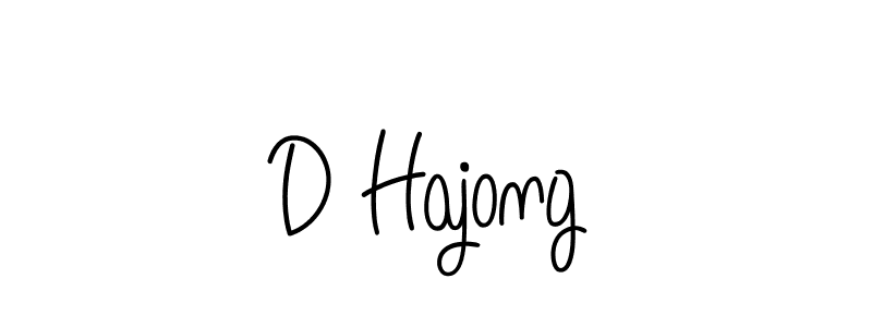 Use a signature maker to create a handwritten signature online. With this signature software, you can design (Angelique-Rose-font-FFP) your own signature for name D Hajong. D Hajong signature style 5 images and pictures png