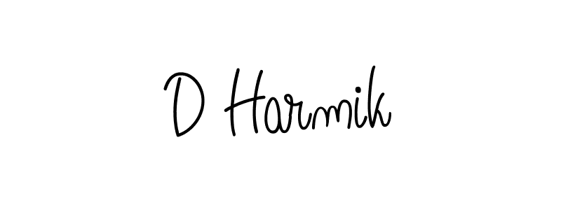 Once you've used our free online signature maker to create your best signature Angelique-Rose-font-FFP style, it's time to enjoy all of the benefits that D Harmik name signing documents. D Harmik signature style 5 images and pictures png