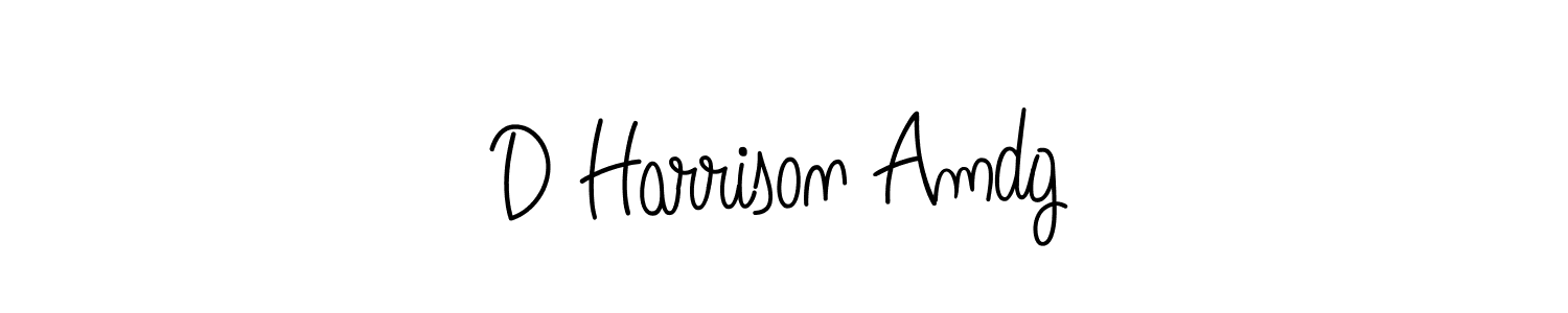 Once you've used our free online signature maker to create your best signature Angelique-Rose-font-FFP style, it's time to enjoy all of the benefits that D Harrison Amdg name signing documents. D Harrison Amdg signature style 5 images and pictures png