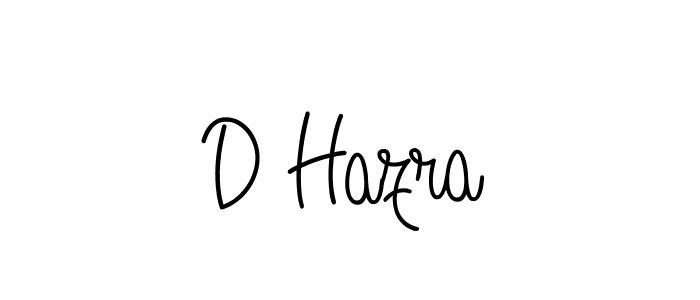 The best way (Angelique-Rose-font-FFP) to make a short signature is to pick only two or three words in your name. The name D Hazra include a total of six letters. For converting this name. D Hazra signature style 5 images and pictures png