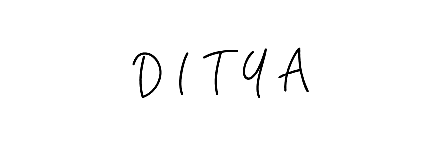 Best and Professional Signature Style for D I T Y A. Angelique-Rose-font-FFP Best Signature Style Collection. D I T Y A signature style 5 images and pictures png