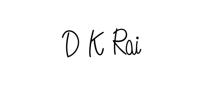 Here are the top 10 professional signature styles for the name D K Rai. These are the best autograph styles you can use for your name. D K Rai signature style 5 images and pictures png