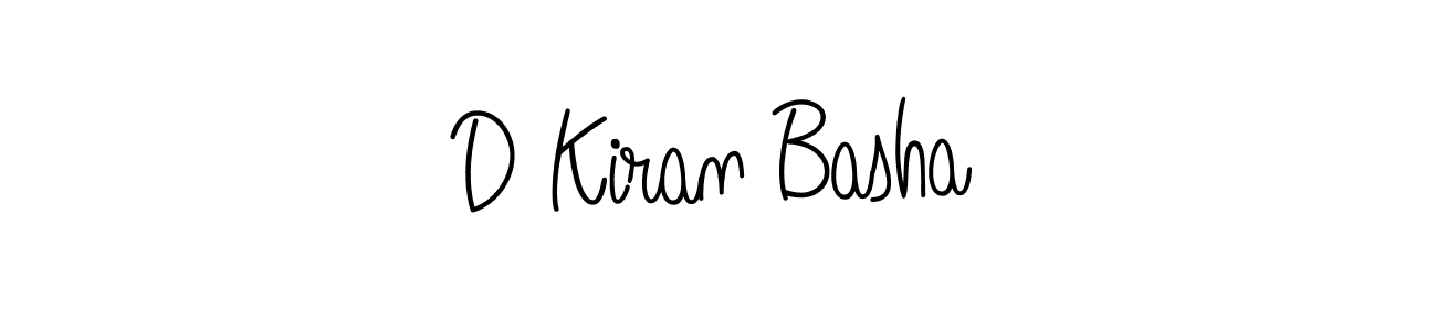 Angelique-Rose-font-FFP is a professional signature style that is perfect for those who want to add a touch of class to their signature. It is also a great choice for those who want to make their signature more unique. Get D Kiran Basha name to fancy signature for free. D Kiran Basha signature style 5 images and pictures png