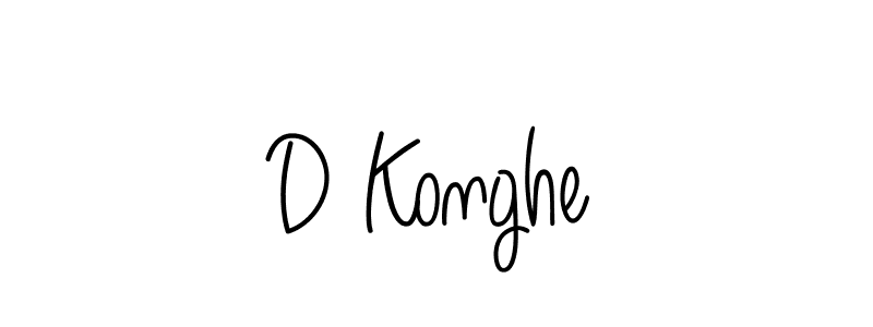 How to Draw D Konghe signature style? Angelique-Rose-font-FFP is a latest design signature styles for name D Konghe. D Konghe signature style 5 images and pictures png