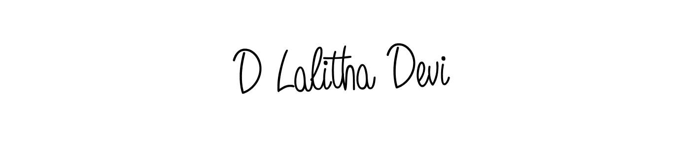 It looks lik you need a new signature style for name D Lalitha Devi. Design unique handwritten (Angelique-Rose-font-FFP) signature with our free signature maker in just a few clicks. D Lalitha Devi signature style 5 images and pictures png