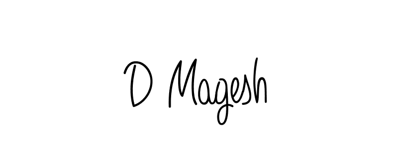 Angelique-Rose-font-FFP is a professional signature style that is perfect for those who want to add a touch of class to their signature. It is also a great choice for those who want to make their signature more unique. Get D Magesh name to fancy signature for free. D Magesh signature style 5 images and pictures png