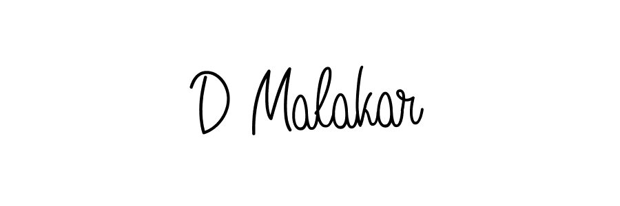 Also we have D Malakar name is the best signature style. Create professional handwritten signature collection using Angelique-Rose-font-FFP autograph style. D Malakar signature style 5 images and pictures png