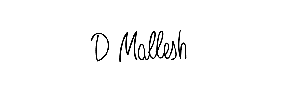 if you are searching for the best signature style for your name D Mallesh. so please give up your signature search. here we have designed multiple signature styles  using Angelique-Rose-font-FFP. D Mallesh signature style 5 images and pictures png