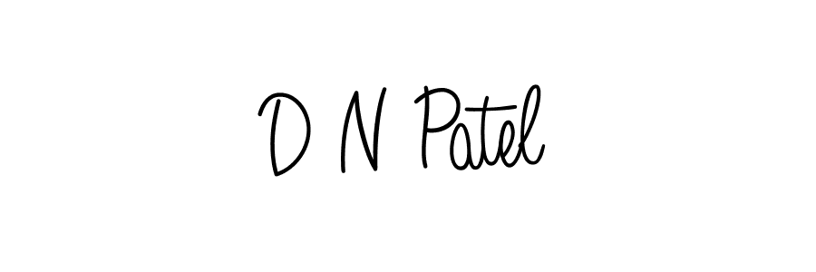 if you are searching for the best signature style for your name D N Patel. so please give up your signature search. here we have designed multiple signature styles  using Angelique-Rose-font-FFP. D N Patel signature style 5 images and pictures png