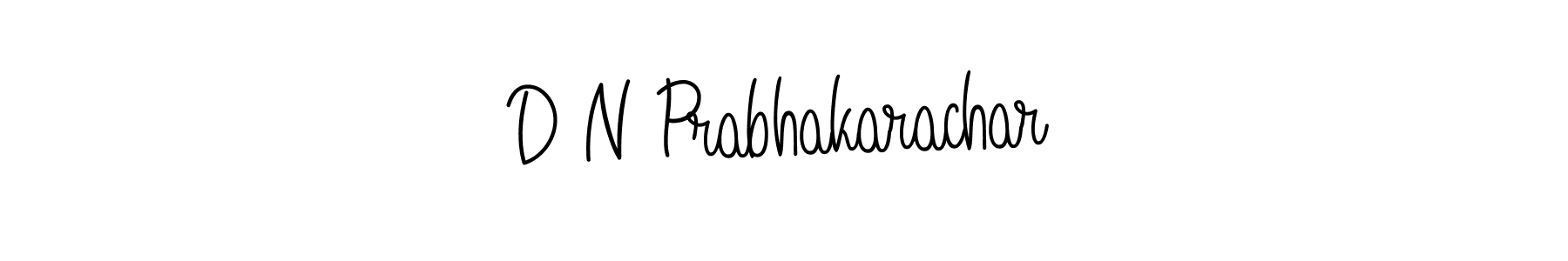 Best and Professional Signature Style for D N Prabhakarachar. Angelique-Rose-font-FFP Best Signature Style Collection. D N Prabhakarachar signature style 5 images and pictures png