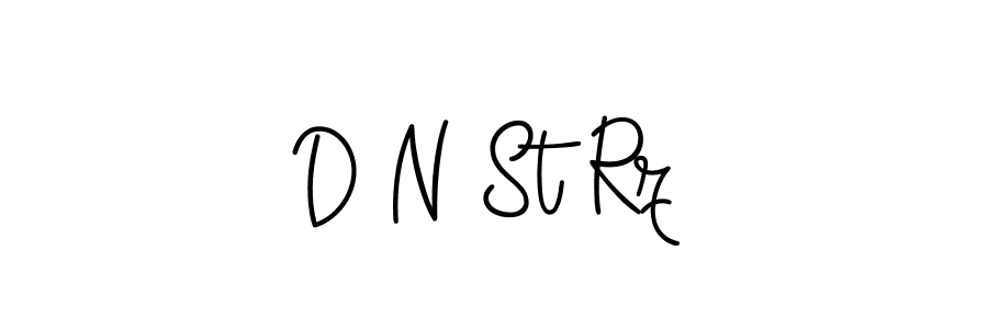 Use a signature maker to create a handwritten signature online. With this signature software, you can design (Angelique-Rose-font-FFP) your own signature for name D N St Rz. D N St Rz signature style 5 images and pictures png