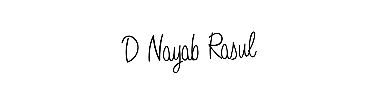 if you are searching for the best signature style for your name D Nayab Rasul. so please give up your signature search. here we have designed multiple signature styles  using Angelique-Rose-font-FFP. D Nayab Rasul signature style 5 images and pictures png