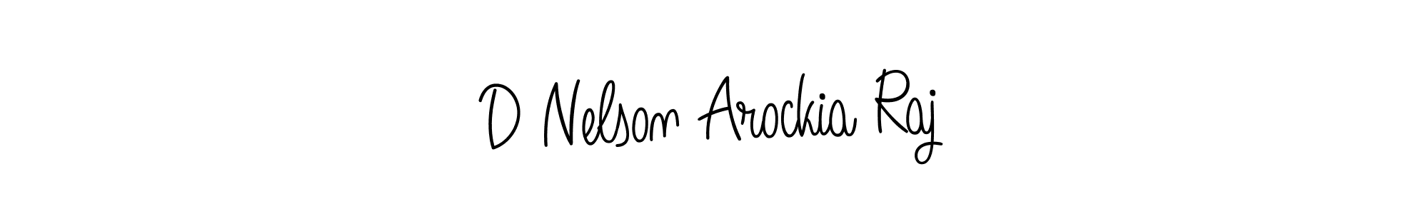 Once you've used our free online signature maker to create your best signature Angelique-Rose-font-FFP style, it's time to enjoy all of the benefits that D Nelson Arockia Raj name signing documents. D Nelson Arockia Raj signature style 5 images and pictures png
