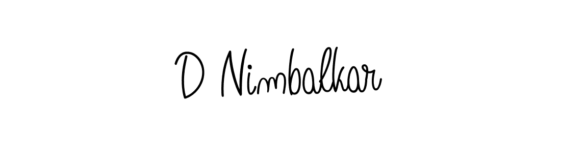 Make a beautiful signature design for name D Nimbalkar. Use this online signature maker to create a handwritten signature for free. D Nimbalkar signature style 5 images and pictures png