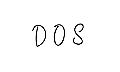 The best way (Angelique-Rose-font-FFP) to make a short signature is to pick only two or three words in your name. The name D O S include a total of six letters. For converting this name. D O S signature style 5 images and pictures png