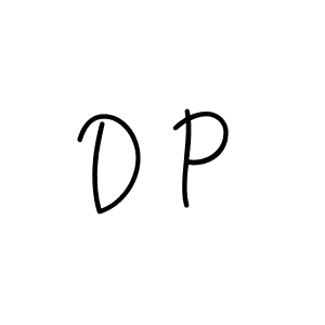 Design your own signature with our free online signature maker. With this signature software, you can create a handwritten (Angelique-Rose-font-FFP) signature for name D P. D P signature style 5 images and pictures png