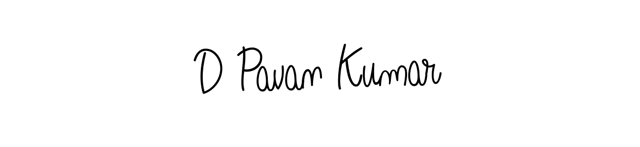 Make a beautiful signature design for name D Pavan Kumar. Use this online signature maker to create a handwritten signature for free. D Pavan Kumar signature style 5 images and pictures png